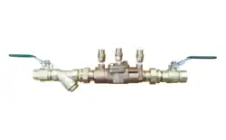 Watts Series 007 Brass Double Check Backflow Prevention Valves image