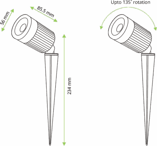 Azoogi LED Garden Spot Lights - Image 2