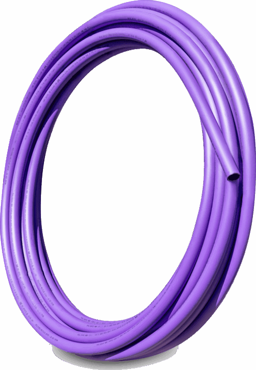 Lilac Metric Poly Pipe