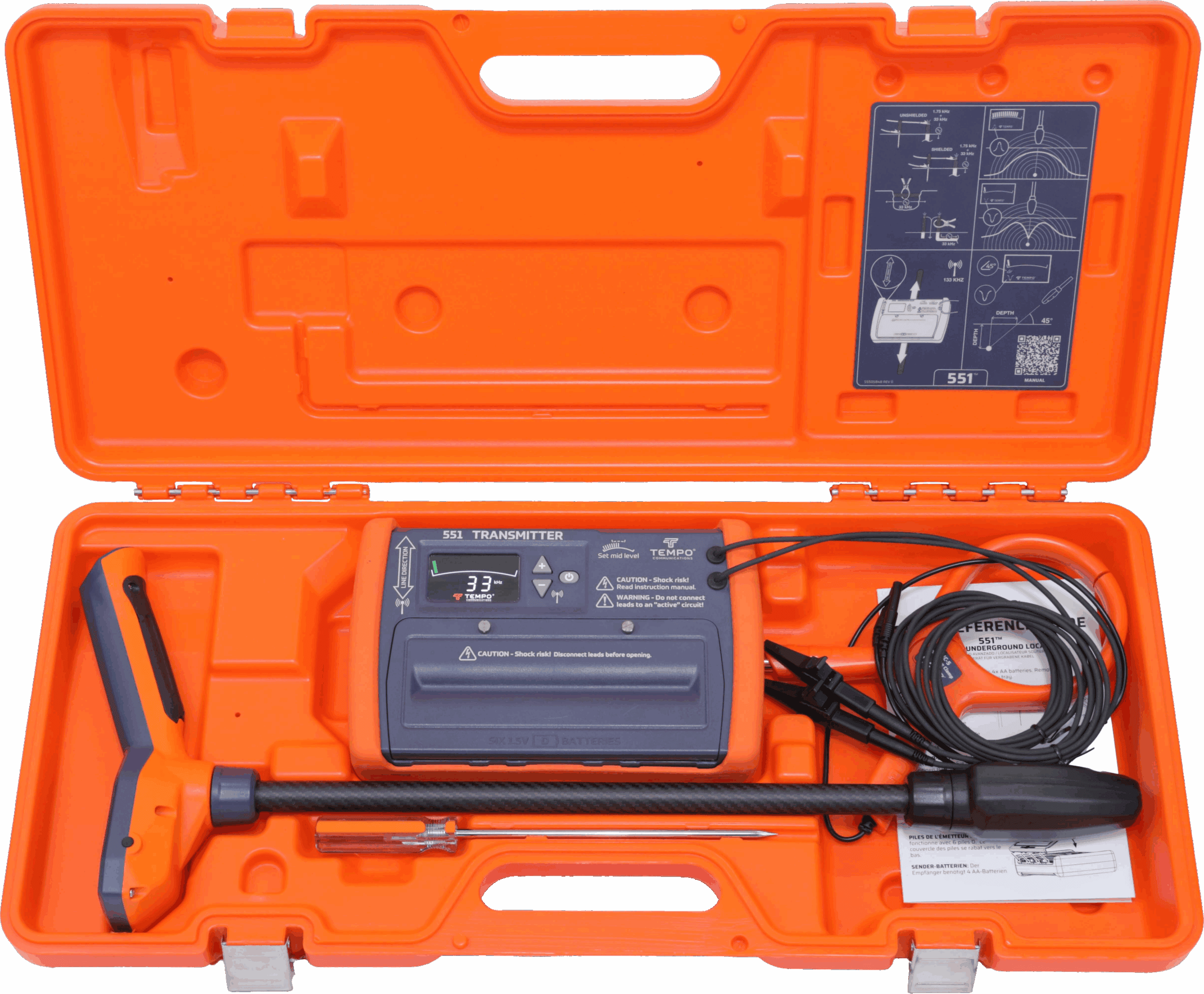 Tempo 551 Advanced Underground Locator