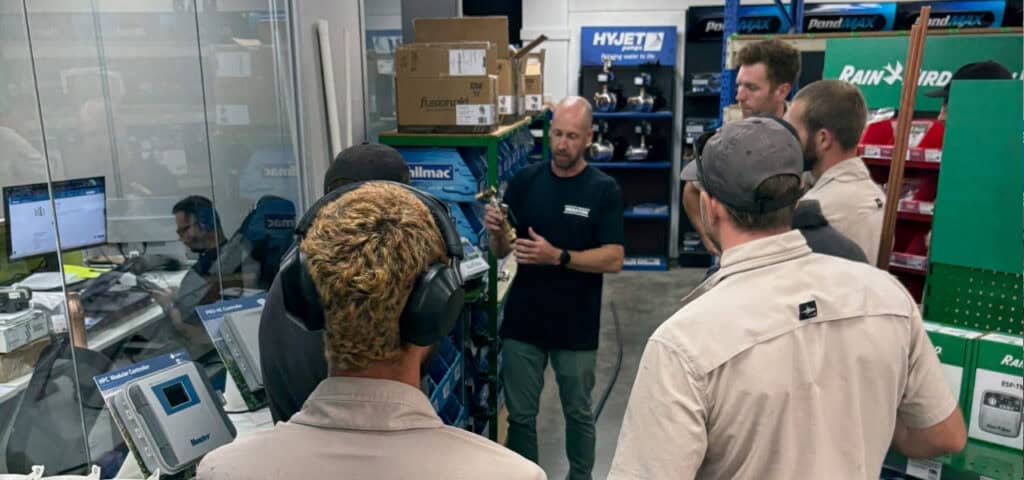 Irrigation Training: Water Connection Demonstration