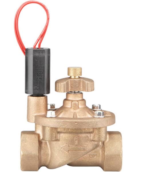 Hunter IBV Brass Solenoid Valve 25mm (inc. Flow Cont.)